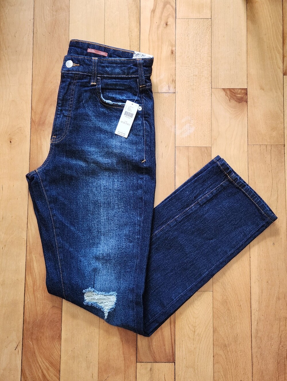 NWT Pilcro The Borrowed Slim Boyfriend Jean - 26T